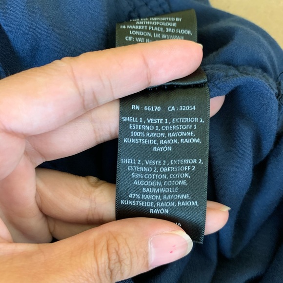 Anthropologie Holding Horses Blue Button Down - Picture 7 of 7